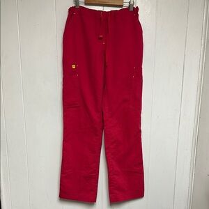 Figs Red Women's Pants